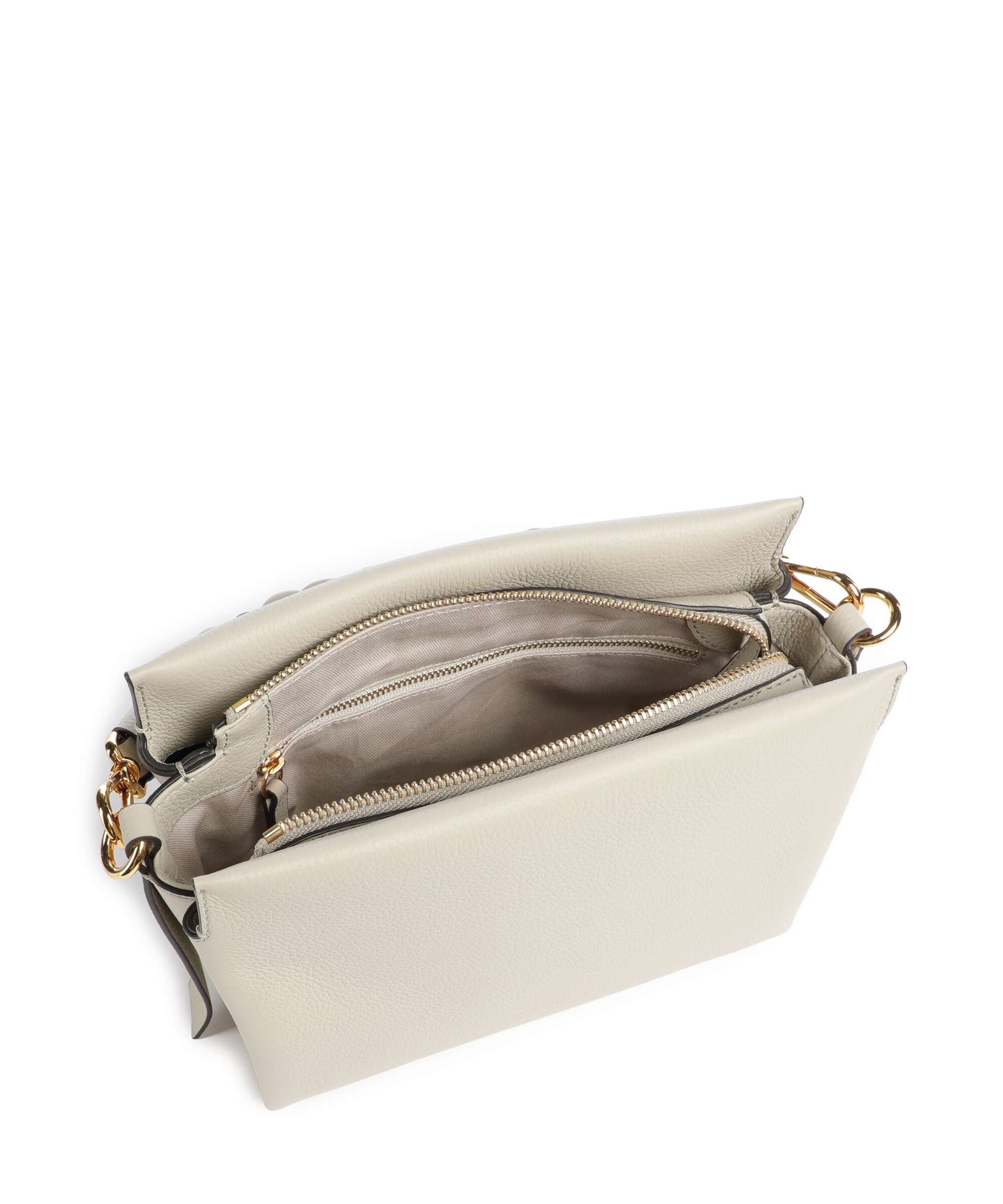 Coccinelle Boheme Grana Double Handbag eucalipto/fango