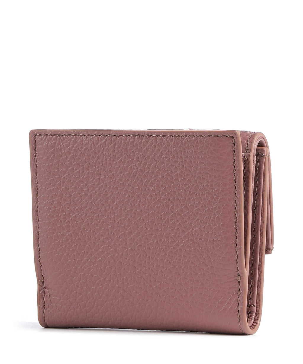 Coccinelle Metallic Soft Wallet winter rose