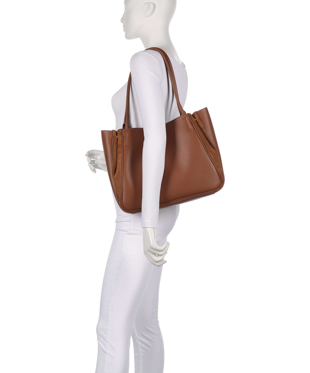 Coccinelle Pansy Tote bag cognac