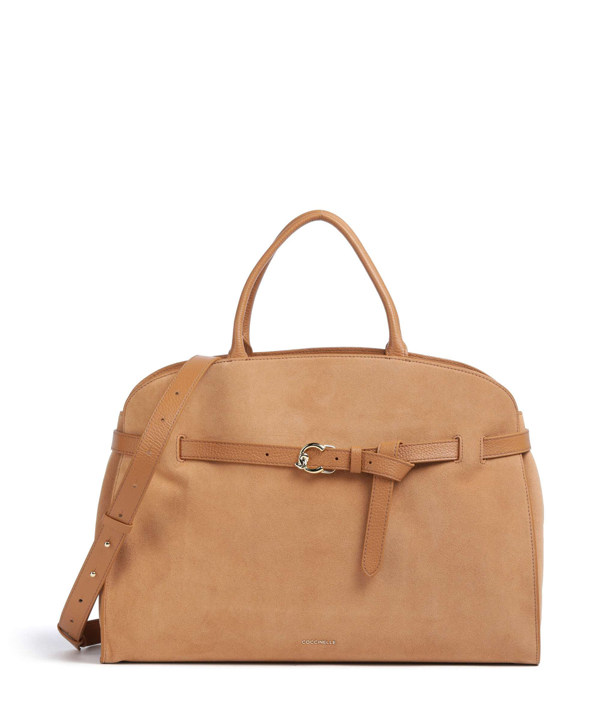 Coccinelle Sabine Suede Handbag robin