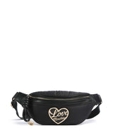 Love Moschino Air Wave Fanny pack black