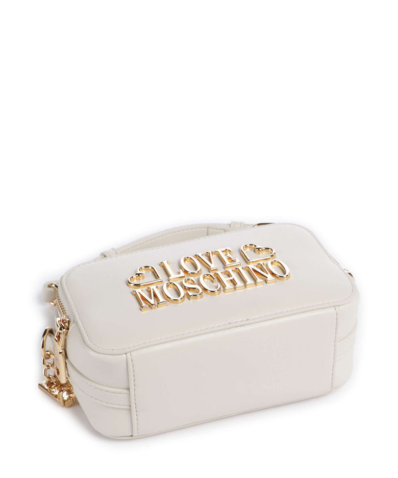 Love Moschino Lovely Love Crossbody bag ivory