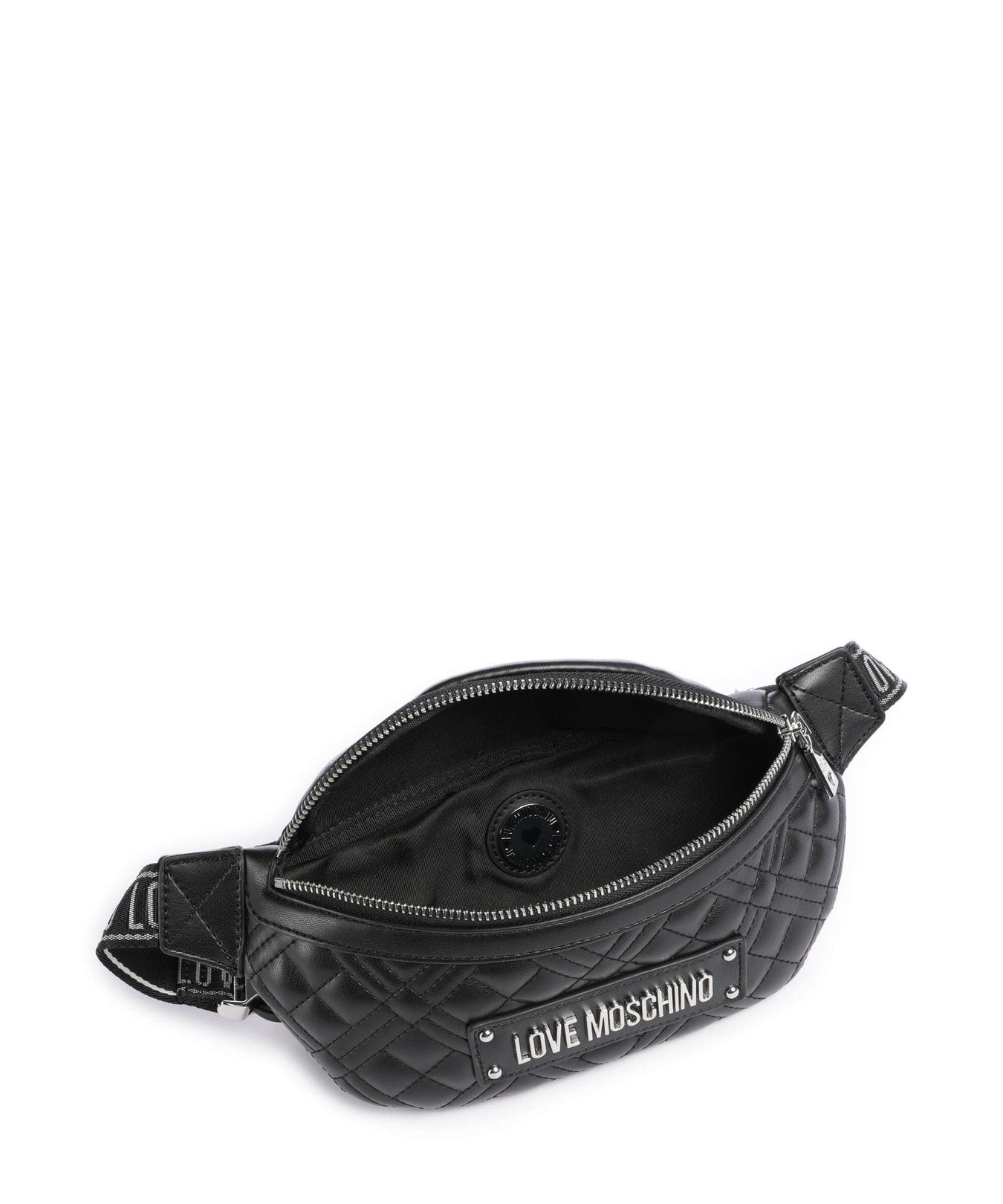 Love Moschino Quilted Fanny pack black