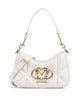 Love Moschino Embossed Q Taška přes rameno ivory