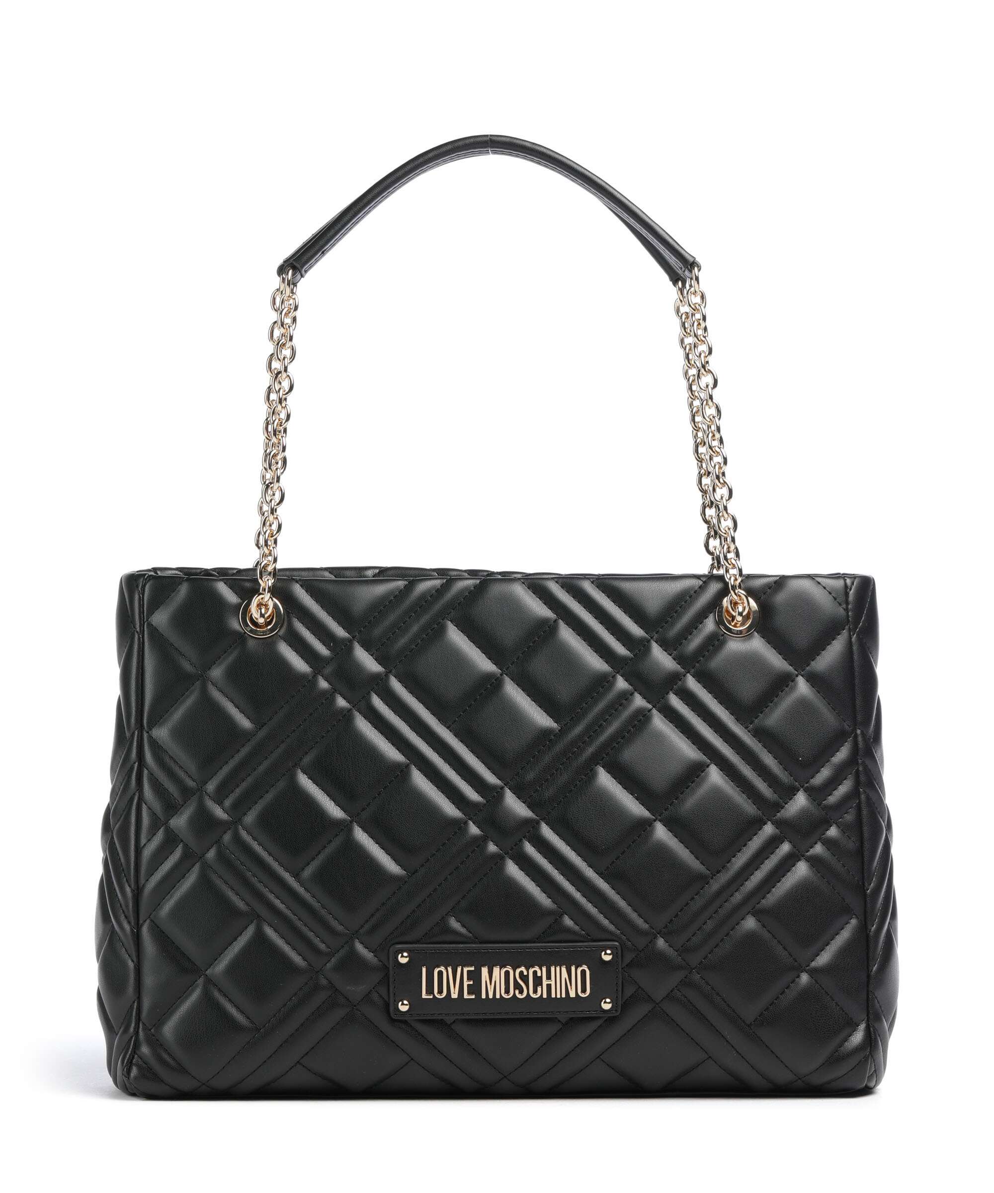 Love Moschino Quilted Tote bag black