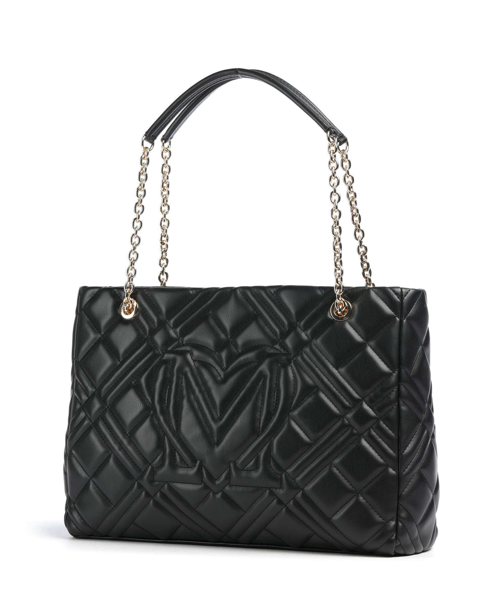 Love Moschino Quilted Tote bag black