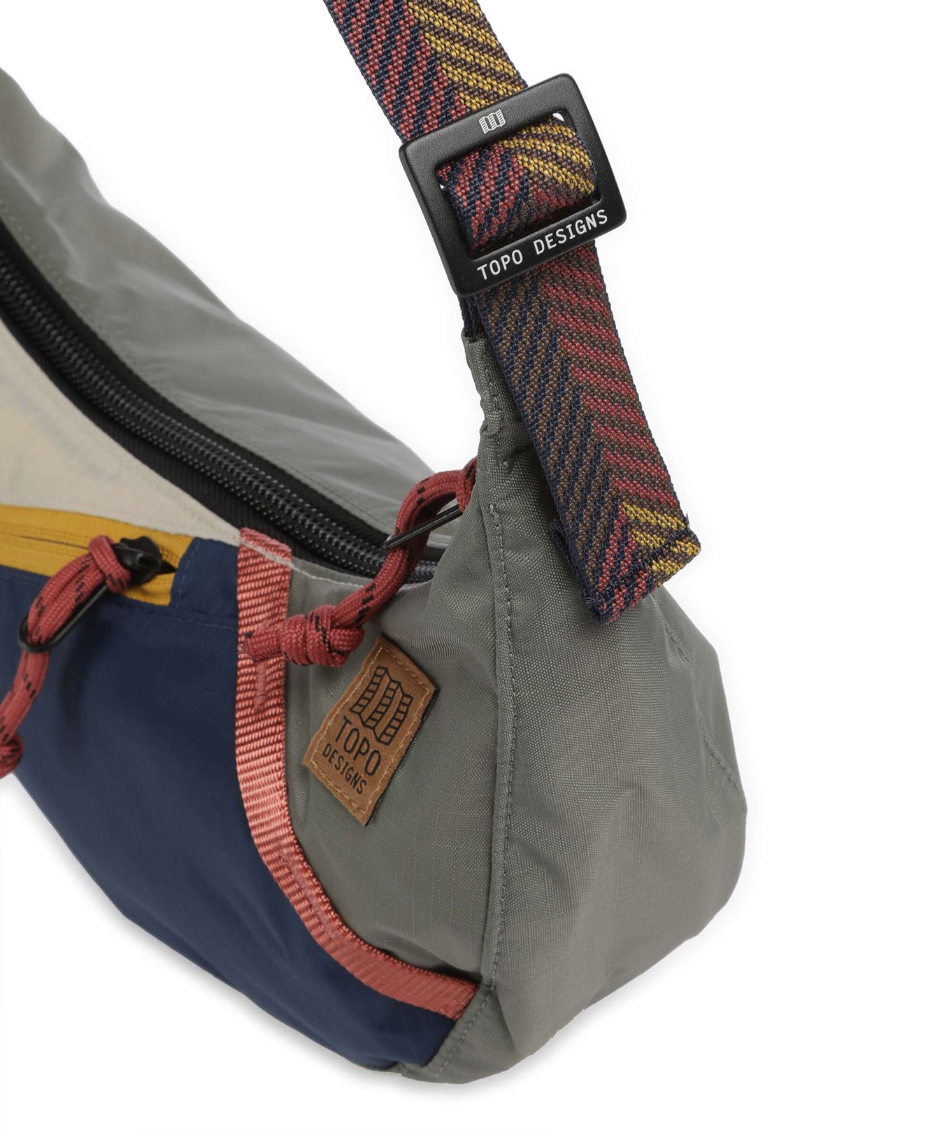 Topo Designs Mountain Crossbody bag bone white/beetle