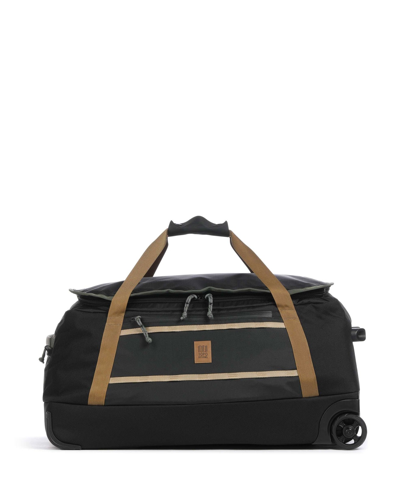 Topo Designs Mountain 90L Travel bag with wheels black/neutral
