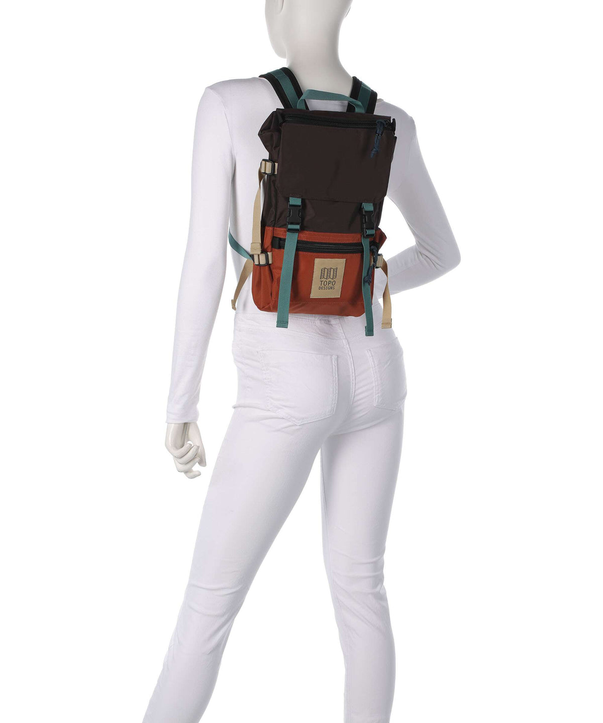 Topo Designs Rover Mini Backpack clay/chocolate