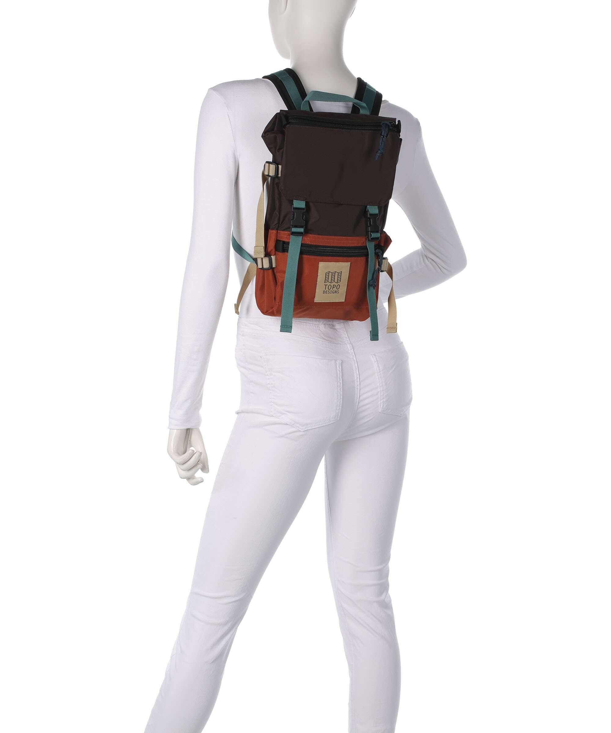 Topo Designs Rover Mini Backpack clay/chocolate