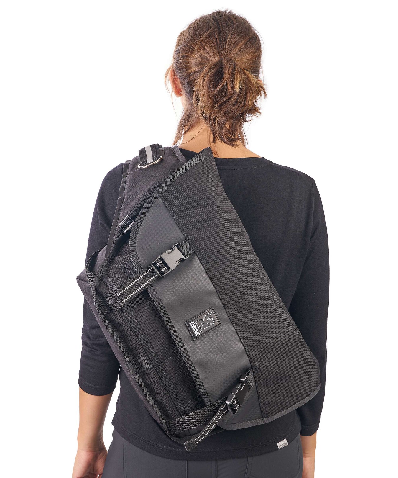 Chrome Metro Mini Messenger bag castlerock twill