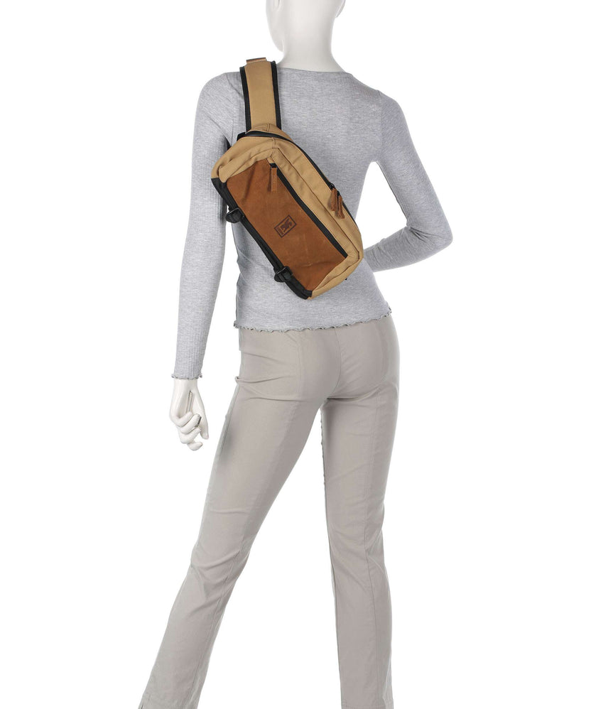 Chrome Kadet Mini Suede Sling bag heritage