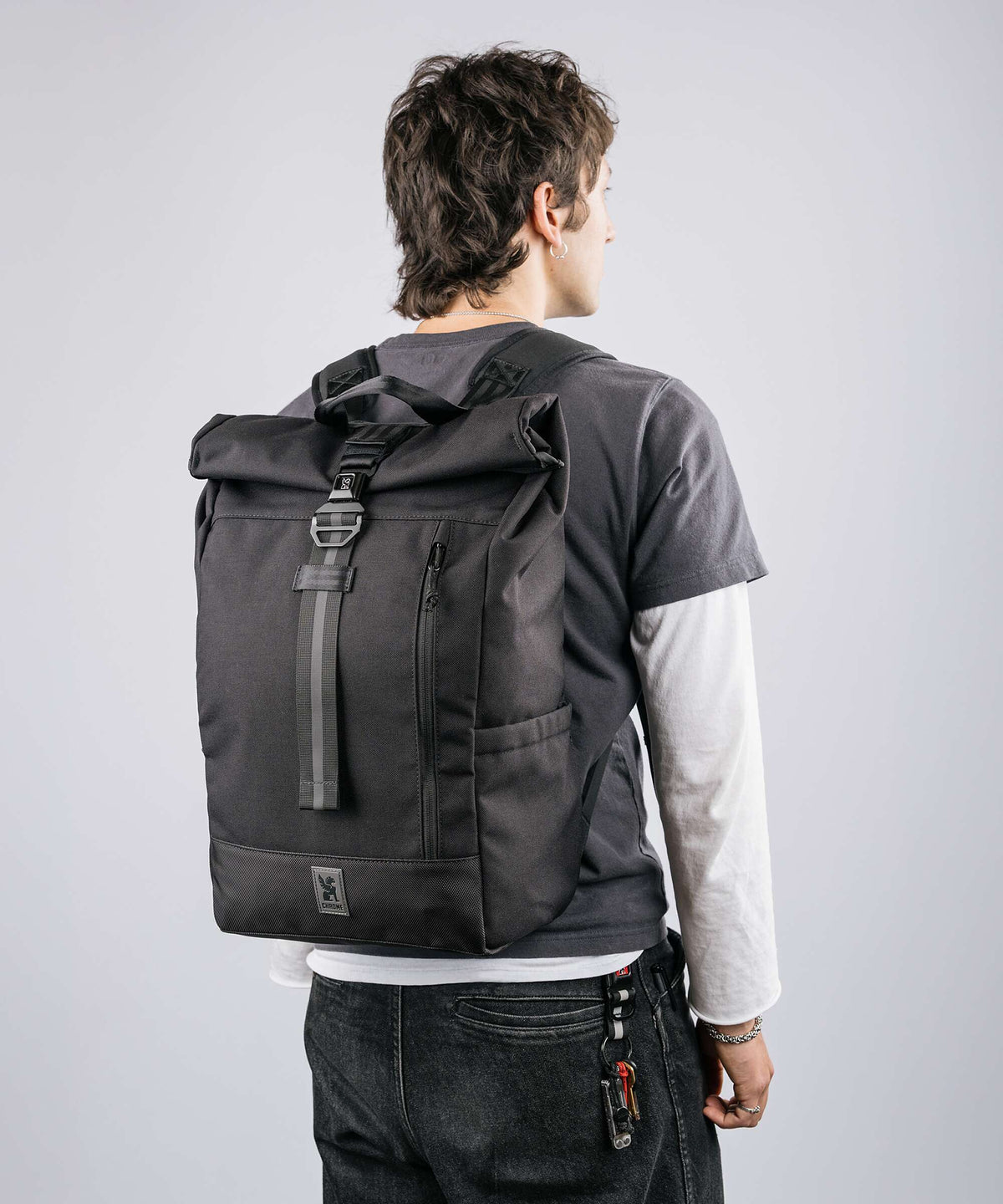 Chrome Initiate 26 Rolltop backpack black