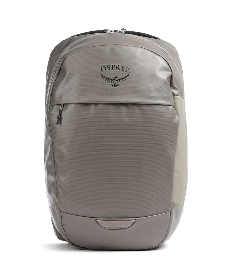 Osprey Transporter Panel Loader Backpack tan concrete