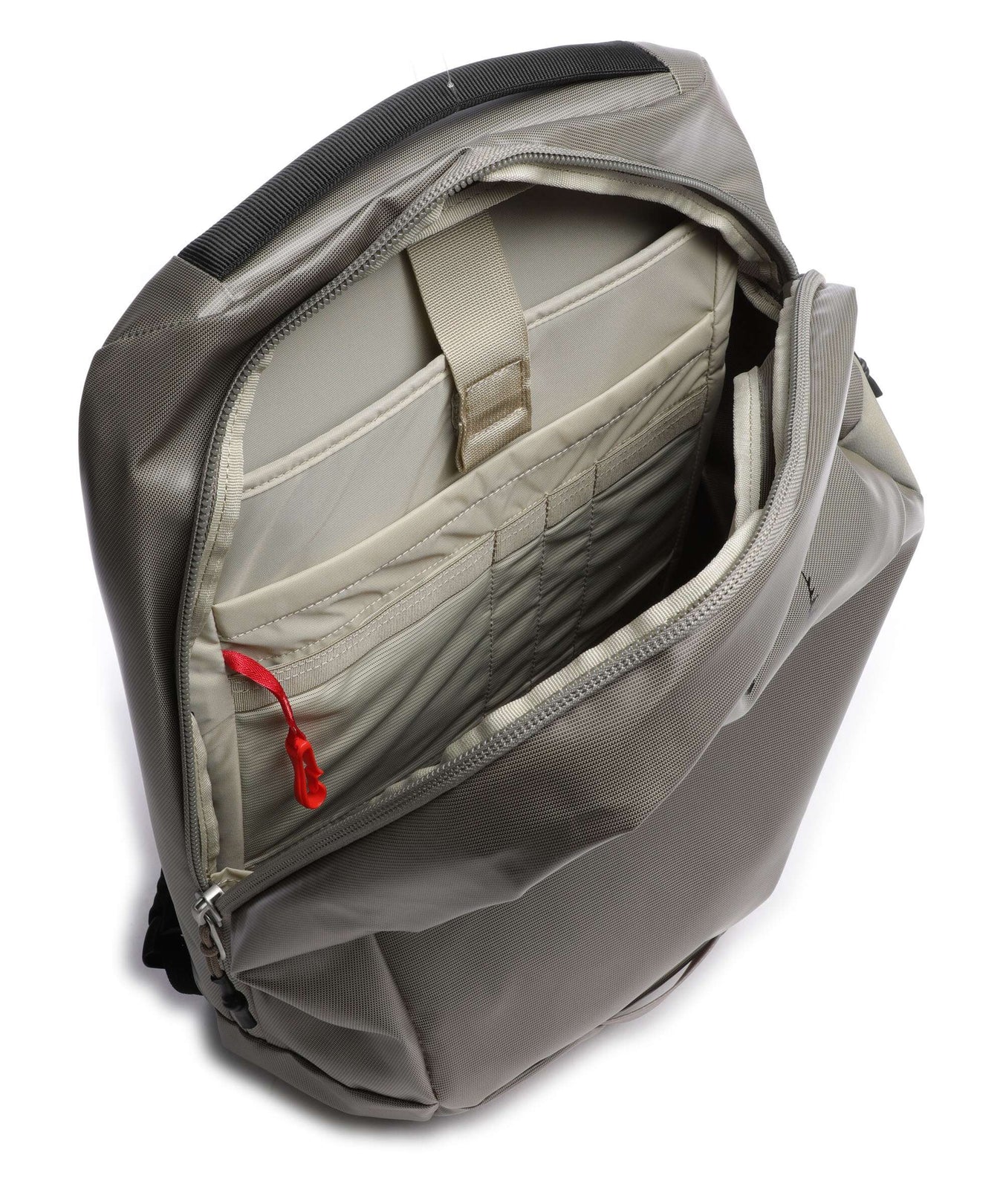 Osprey Transporter Panel Loader Backpack tan concrete