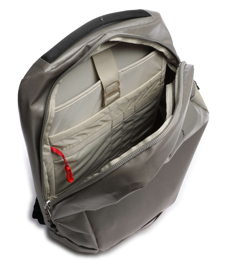 Osprey Transporter Panel Loader Backpack tan concrete