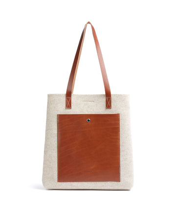 Castelijn & Beerens Babette Nákupní taška beige/cognac
