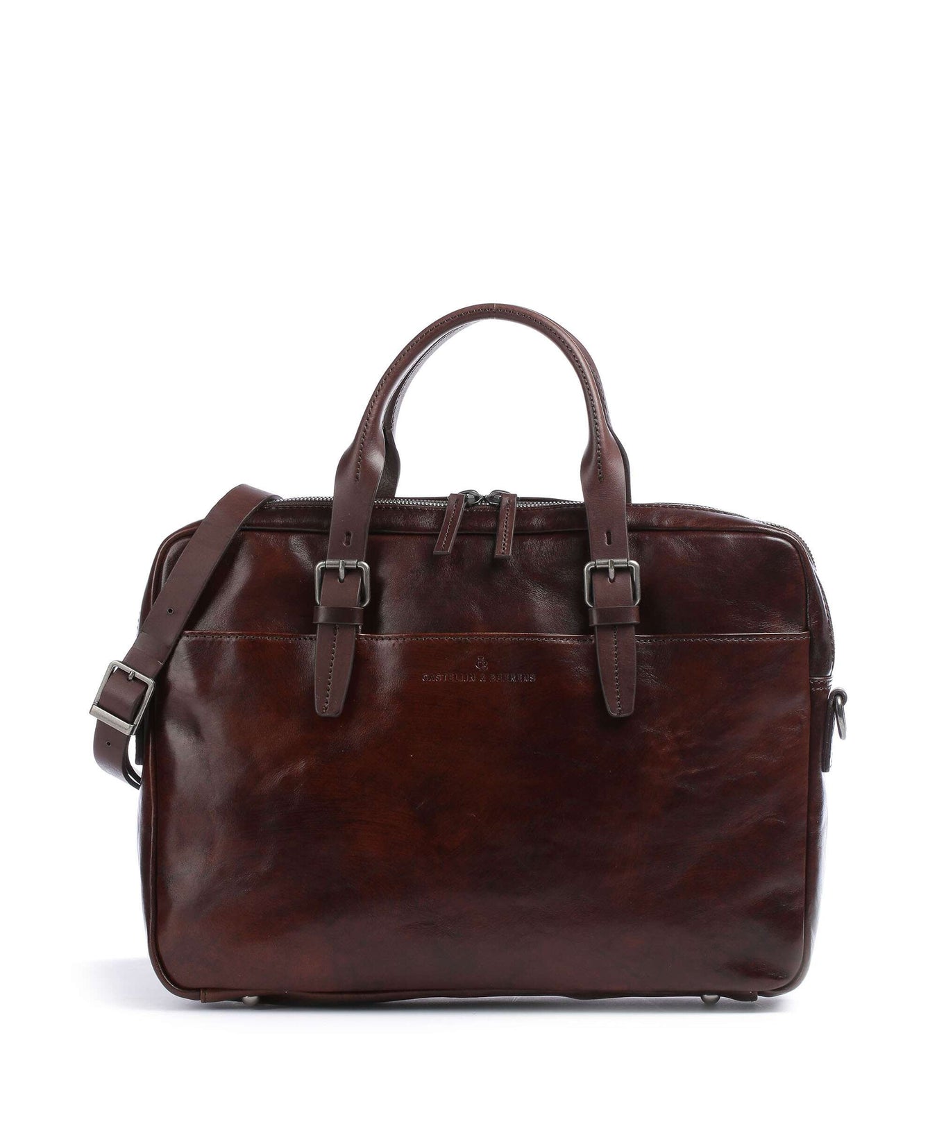 Castelijn & Beerens Rien RFID Briefcase cognac