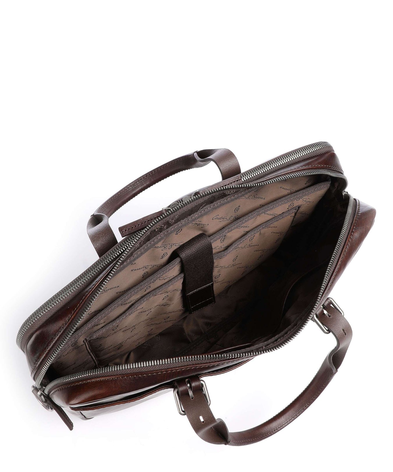Castelijn & Beerens Rien RFID Briefcase cognac
