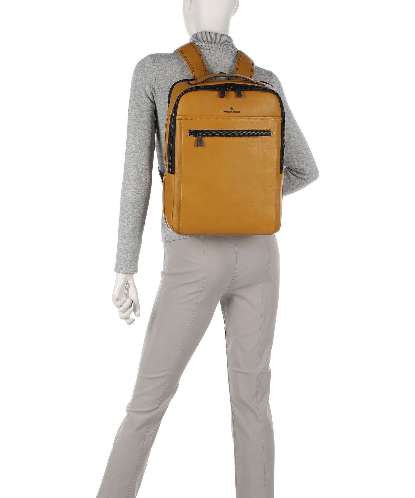 Castelijn & Beerens Nappa X Victor RFID Backpack yellow