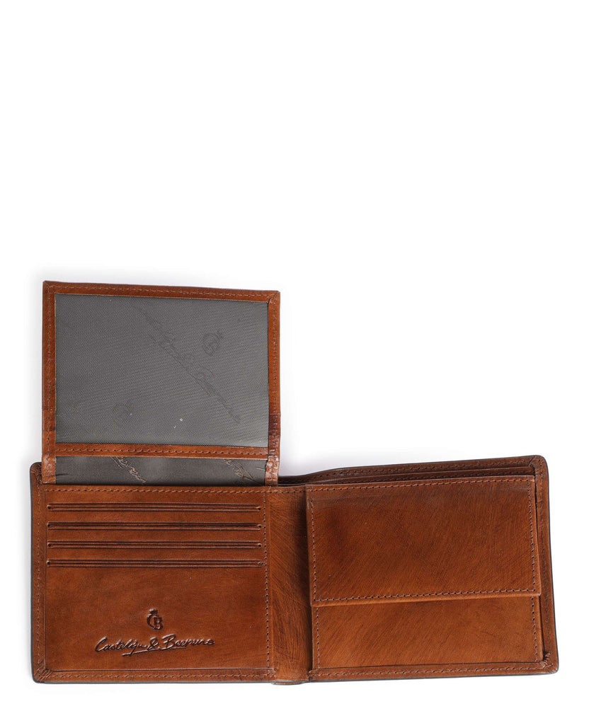 Castelijn & Beerens Rien RFID Wallet cognac