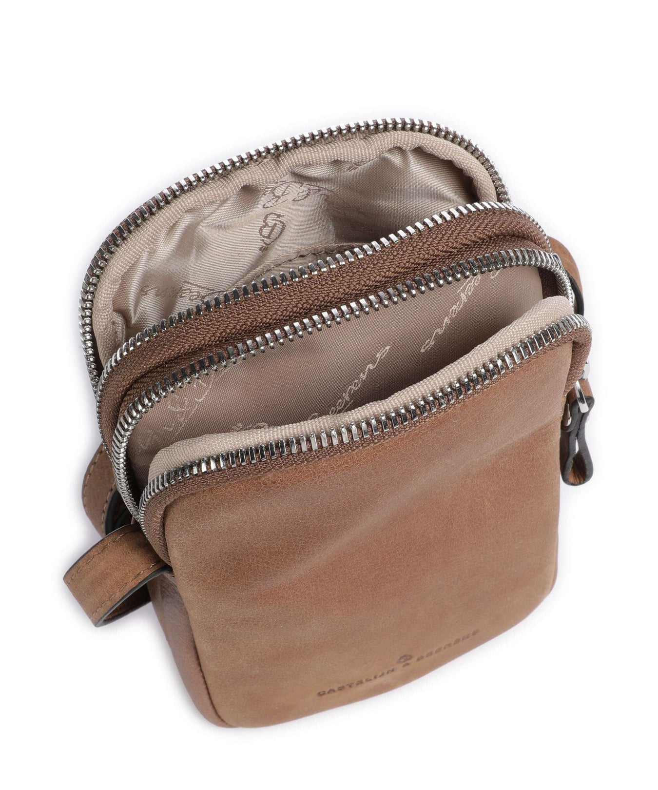 Castelijn & Beerens Carisma Phone bag cognac