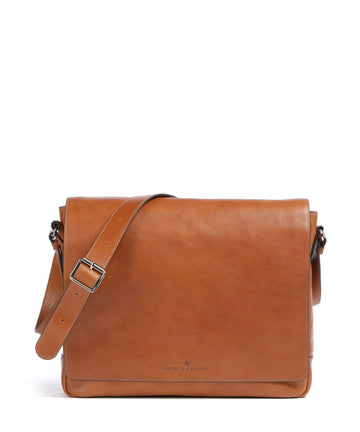 Castelijn & Beerens Heritage Taška pro kurýry light brown
