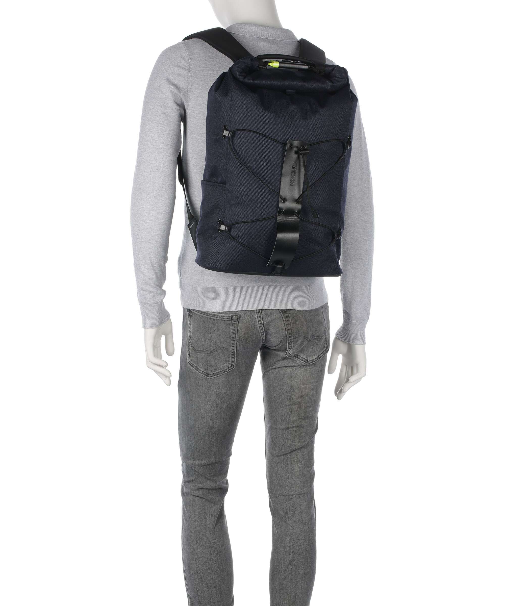 XD Design Urban Lite Rolltop backpack blue