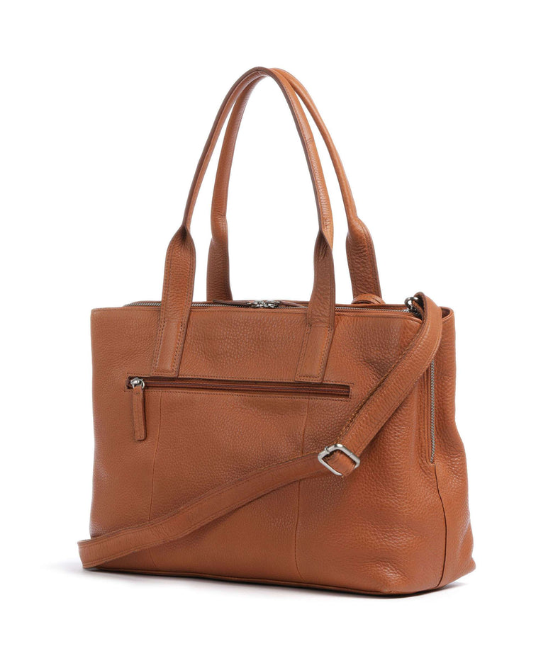 Burkely Soft Skylar Briefcase cozy cognac