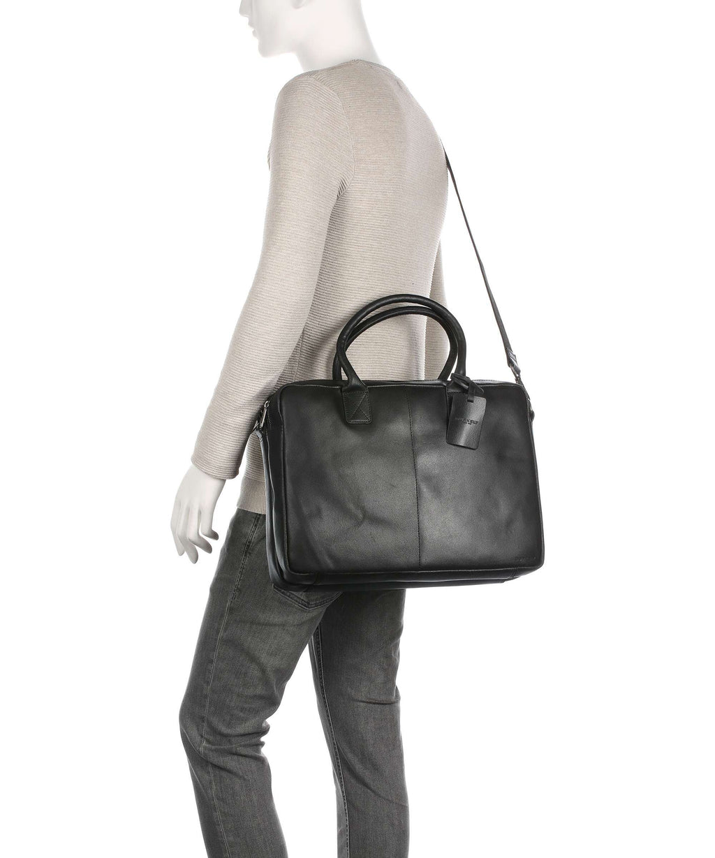 Burkely Vintage Taylor Worker Briefcase zwart