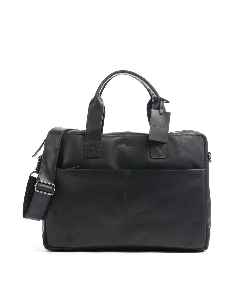 Burkely Vintage Jesse Briefcase black