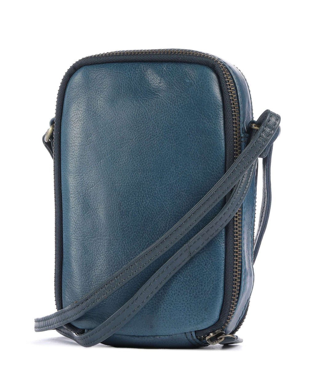 Burkely Natural Norah Phone bag berry blue