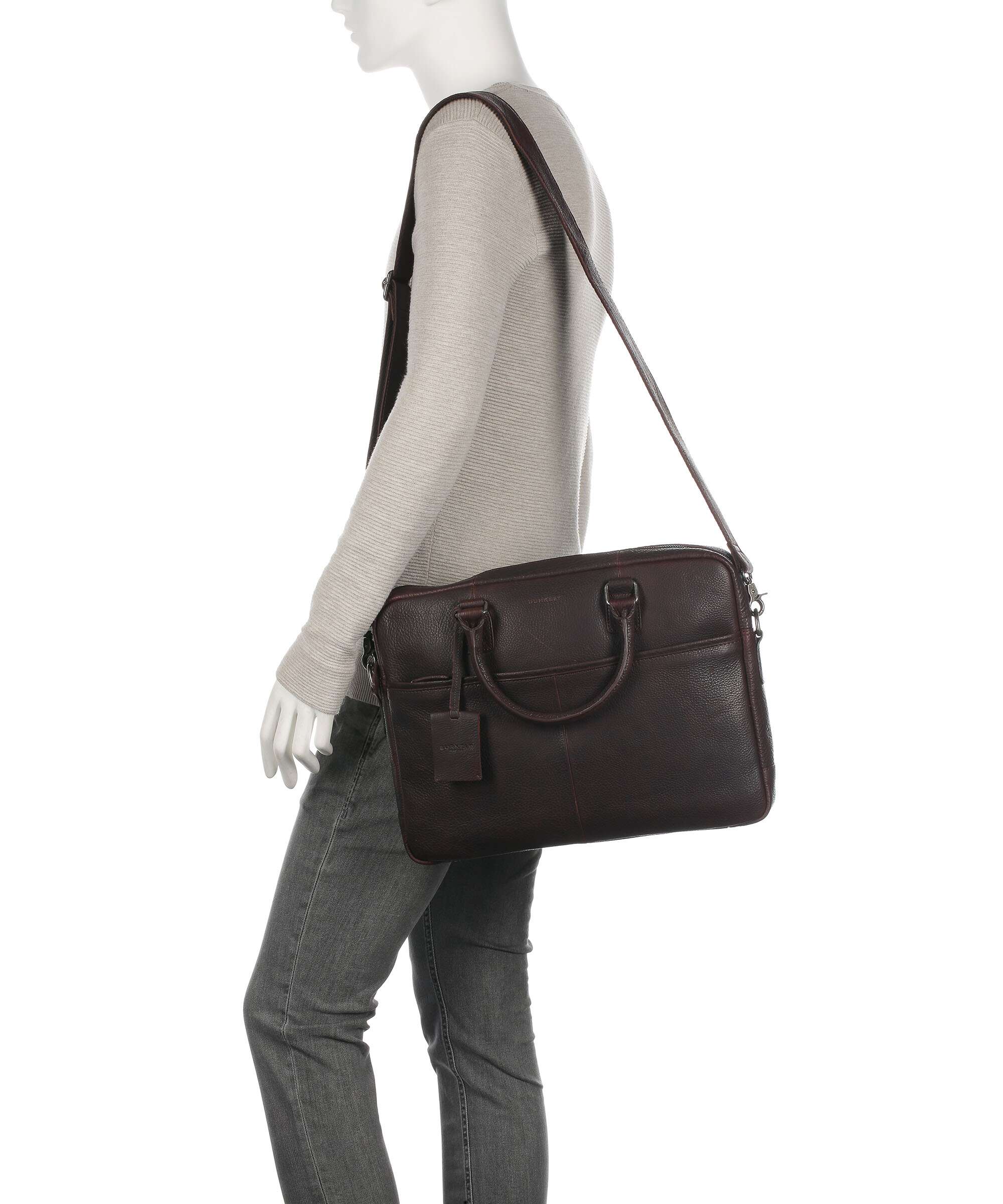 Burkely Antique Avery Briefcase brown