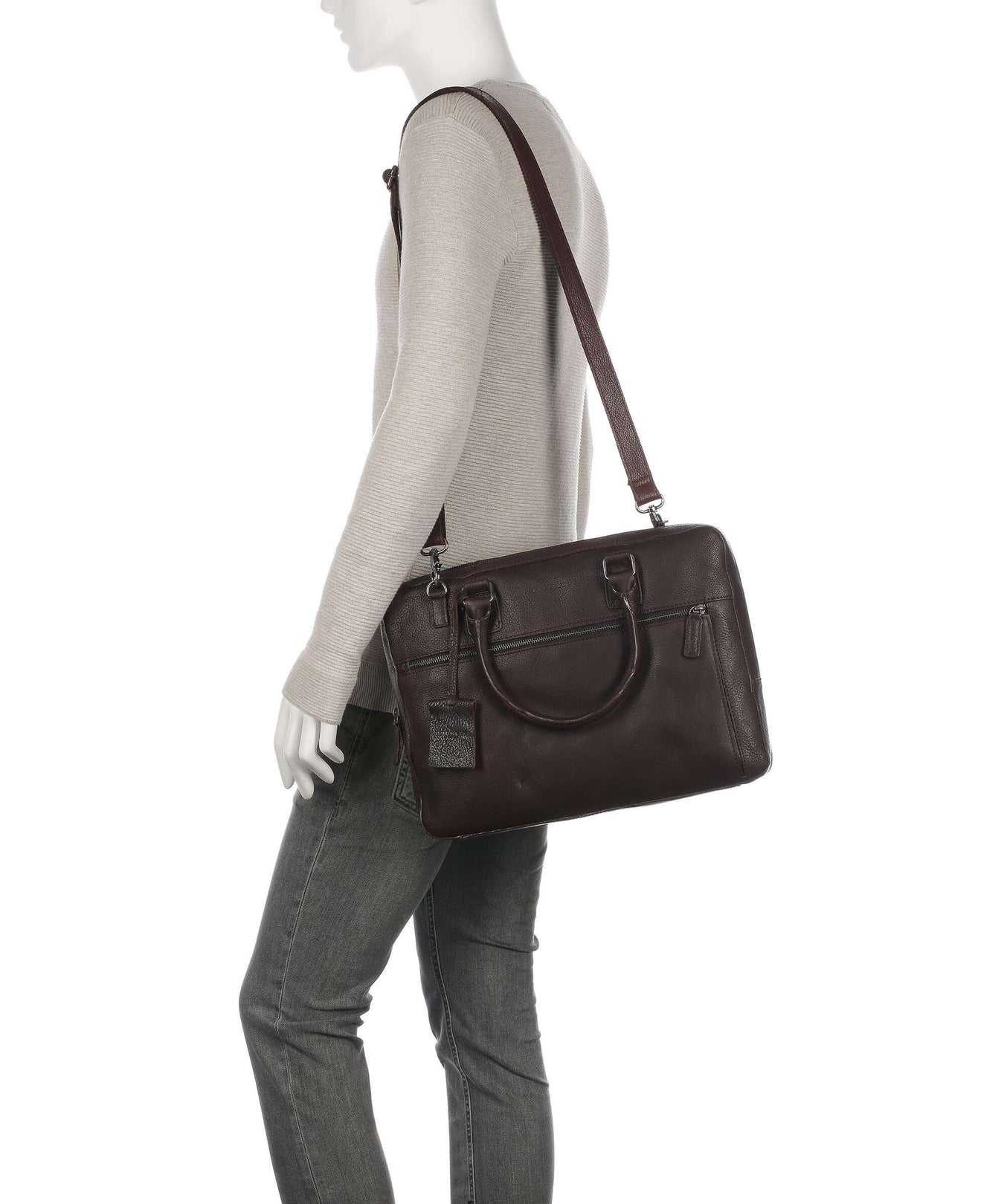 Burkely Antique Avery Briefcase brown