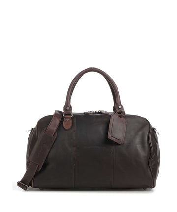 The Chesterfield Brand Liam Víkendová taška brown