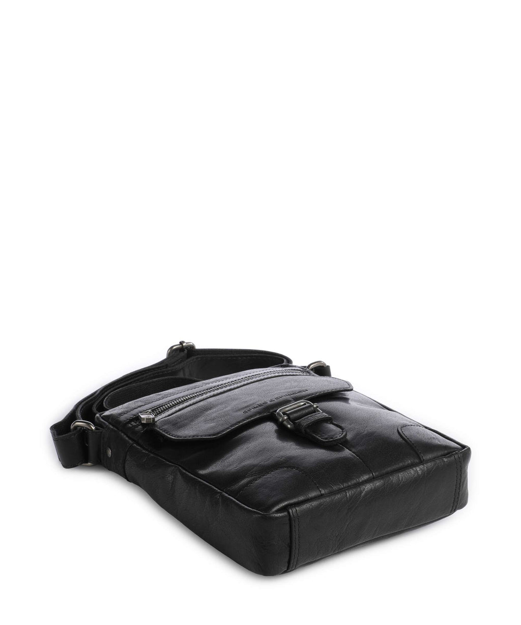 Spikes & Sparrow Bronco Nebraska Crossbody bag black