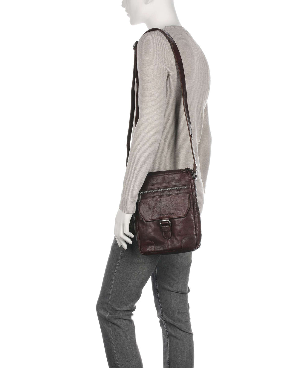 Spikes & Sparrow Bronco Crossbody bag dark brown