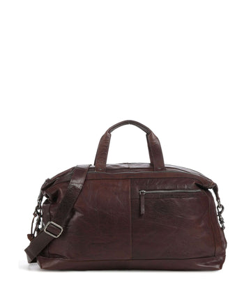 Spikes & Sparrow Bronco Víkendová taška dark brown