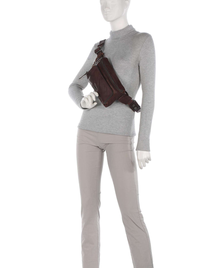 Spikes & Sparrow Bronco Fanny pack dark brown