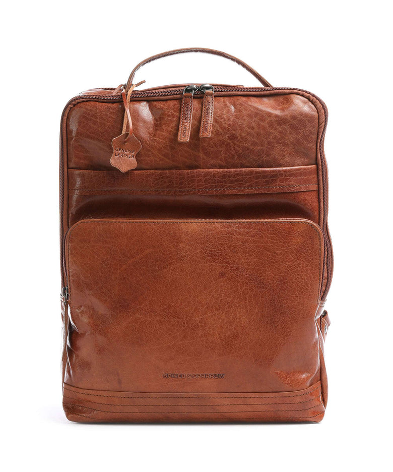 Spikes & Sparrow Bronco Backpack brandy