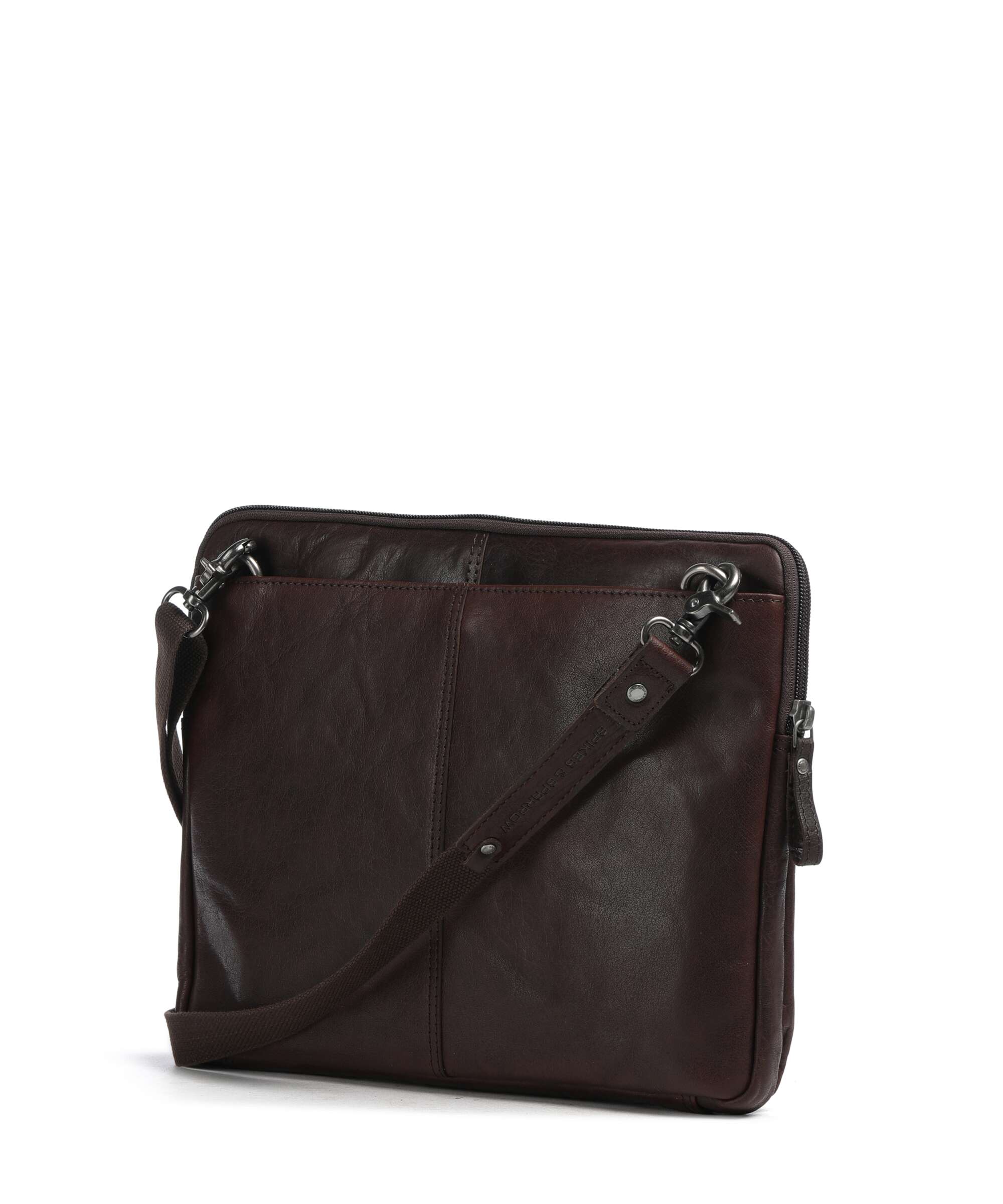 Spikes & Sparrow Bronco Yakima Laptop case dark brown