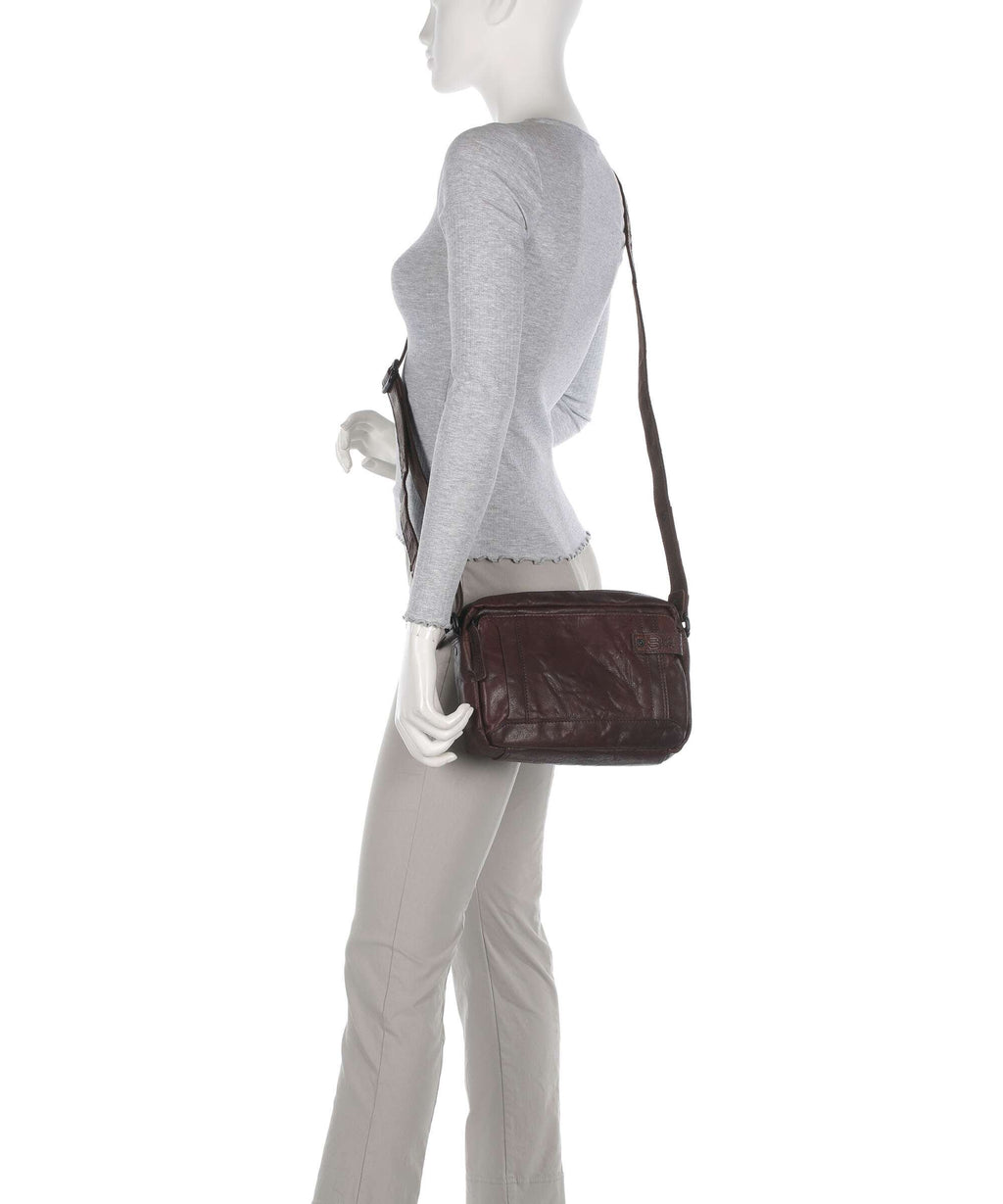 Spikes & Sparrow Bronco Kyrillos Crossbody bag dark brown