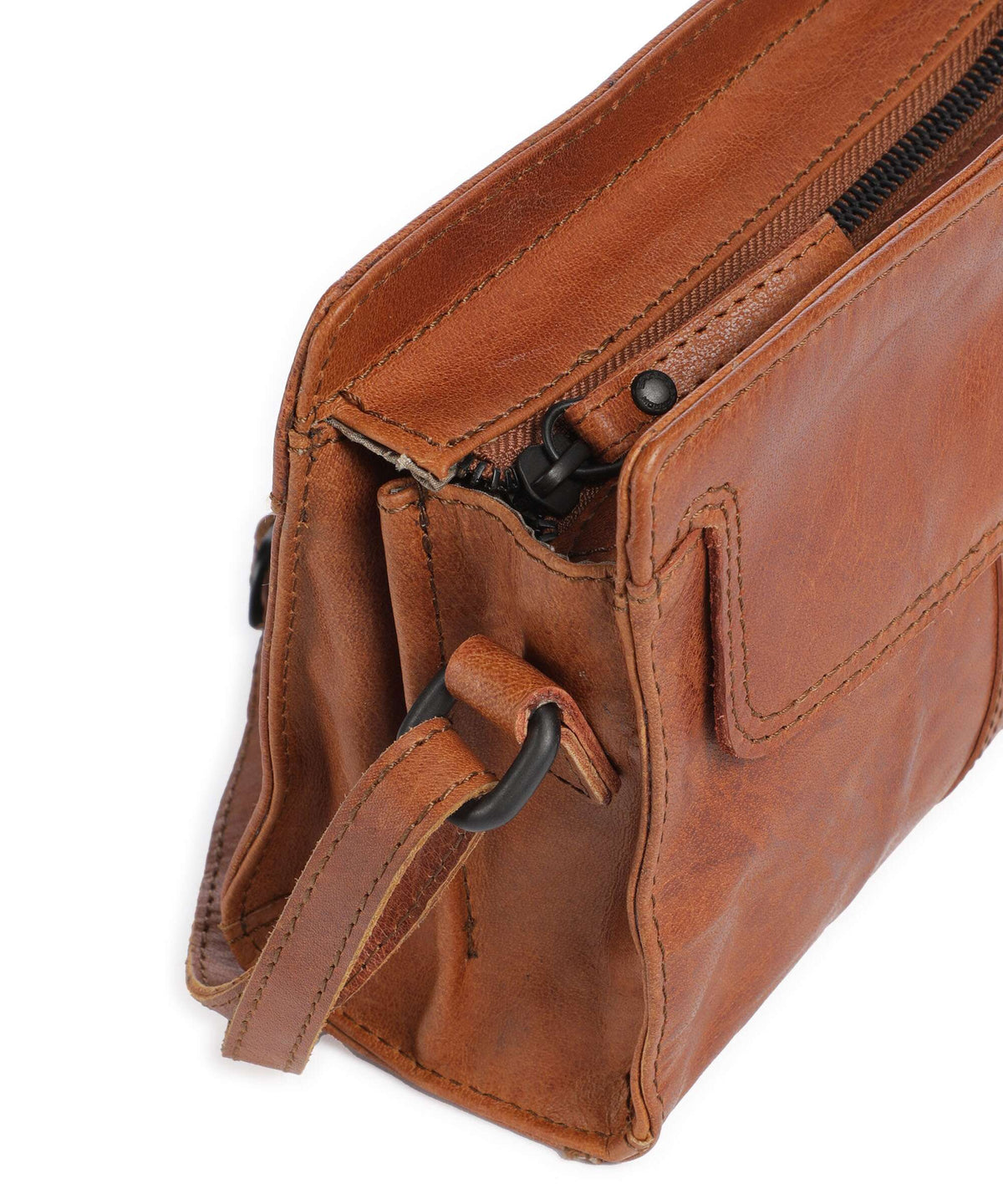 Spikes & Sparrow Bronco Leyla Crossbody bag brandy