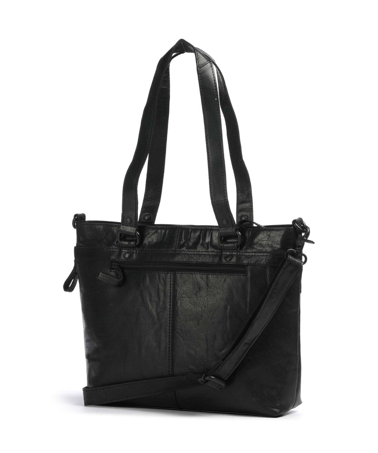 Spikes & Sparrow Bronco Lavendar Tote bag schwarz