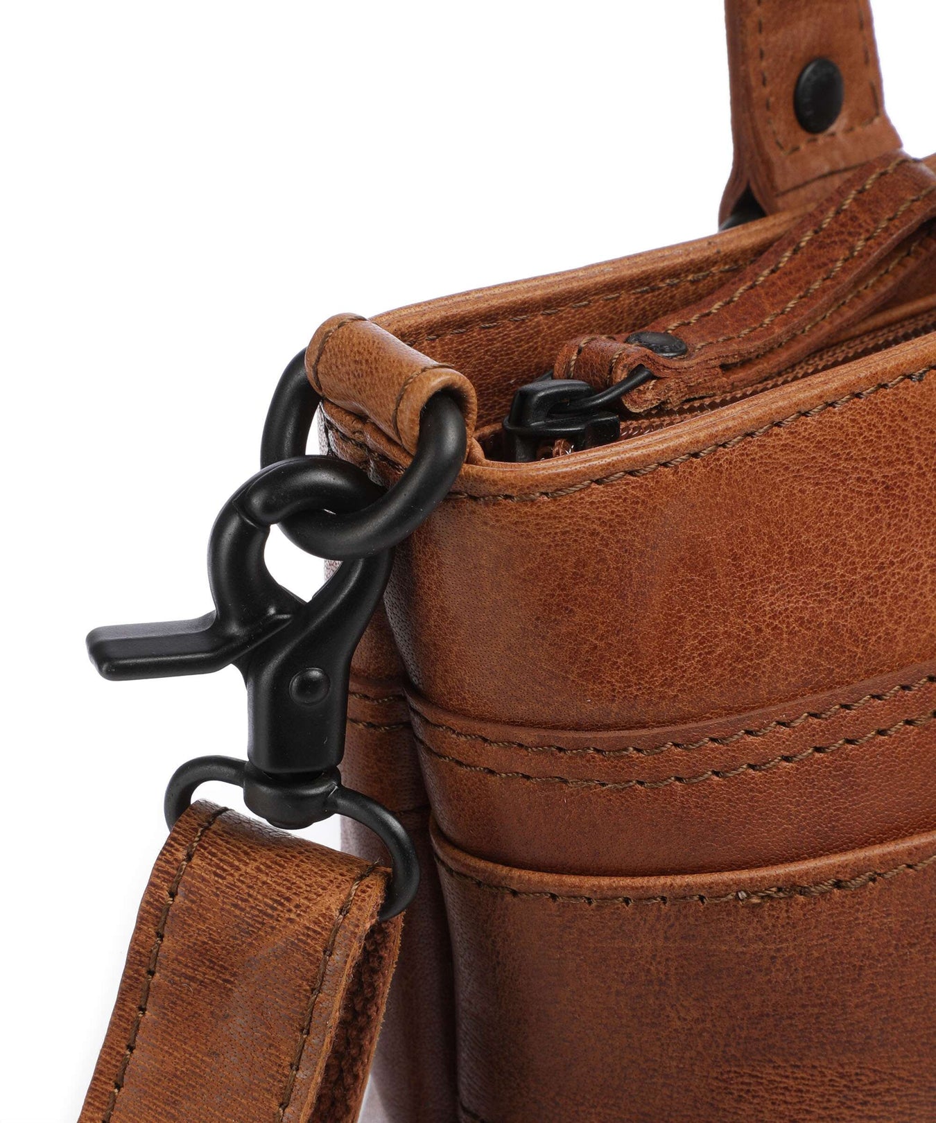 Spikes & Sparrow Bronco Lavendar Tote bag brandy