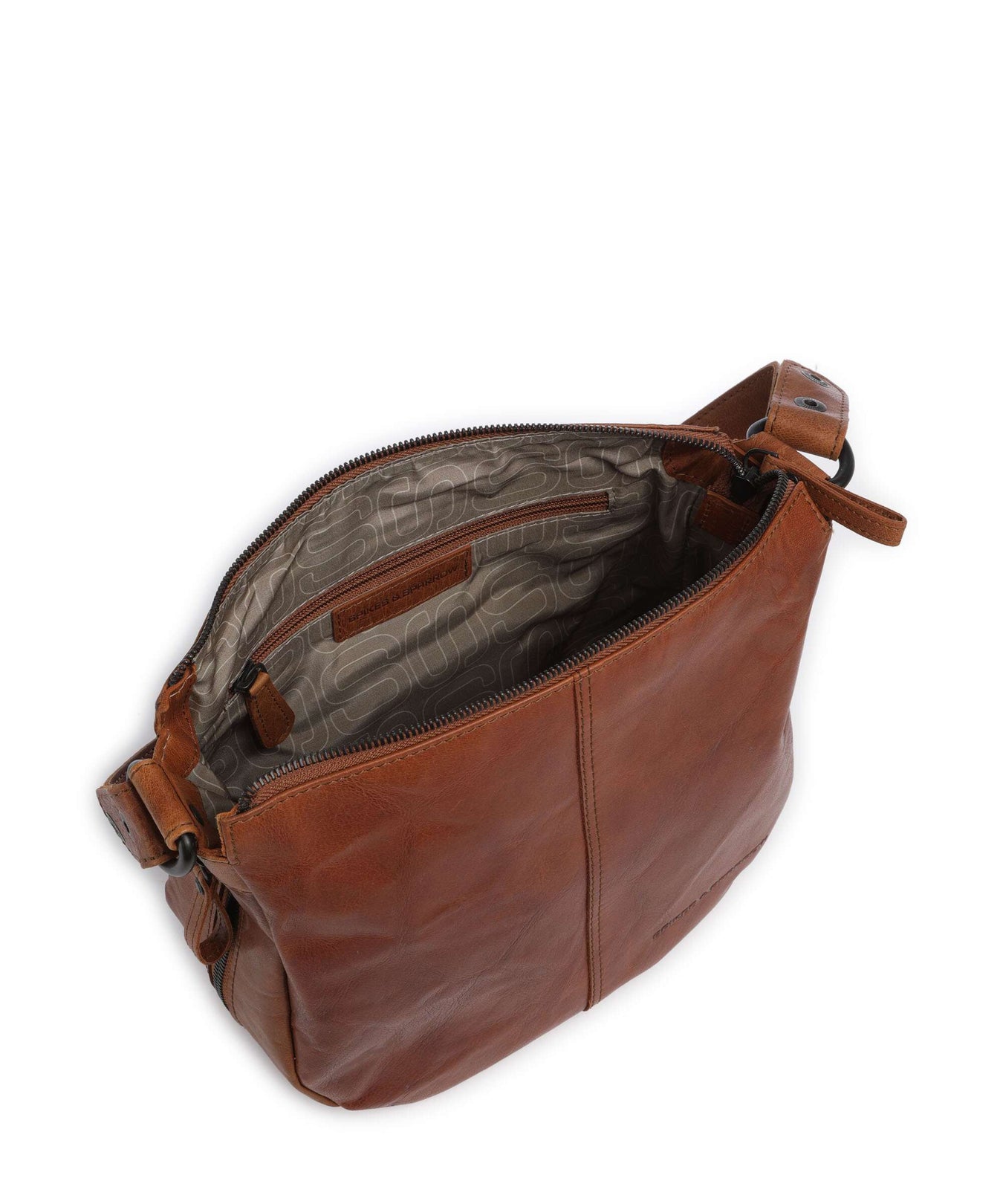 Spikes & Sparrow Bronco Carmen Shoulder bag brandy