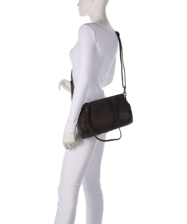 Spikes & Sparrow Bronco Jeannine Shoulder bag dark brown