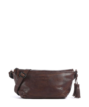 Spikes & Sparrow Apache Piperel Kabelka přes rameno dark brown