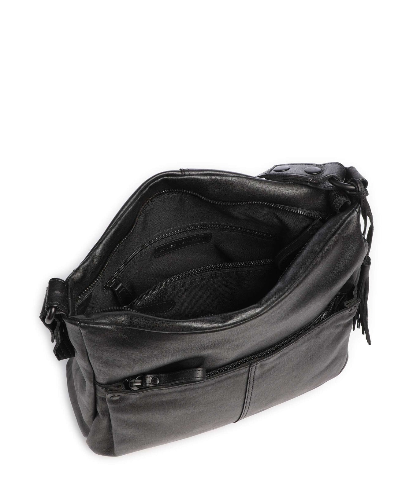 Spikes & Sparrow Apache Saar Shoulder bag black