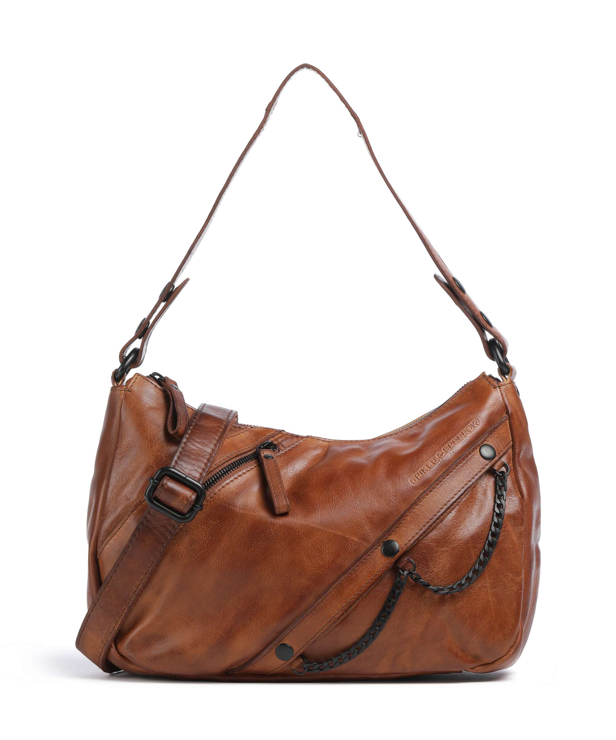 Spikes & Sparrow Apache Jadeline Shoulder bag brandy